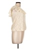Discreet Ivory Sleeveless Blouse Size L - photo 4