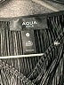 Aqua 100% Polyester Black 3/4 Sleeve Blouse Size S - photo 6
