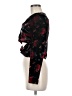 autumn adeigbo Black Red Long Sleeve Top Size 8 - photo 5