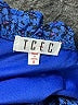 TCEC 100% Polyester Blue Cocktail Dress Size S - photo 7
