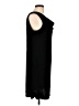 S'edge Solid Black Casual Dress Size L - photo 4