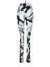 Maurices Print Silver White Active Pants Size M - photo 1