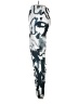 Maurices Print Silver White Active Pants Size M - photo 5