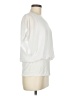 Joseph A. 100% Polyester White Ivory Short Sleeve Blouse One size - photo 4