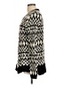 Lou & Grey Aztec Or Tribal Print Black Kimono Size L - photo 5