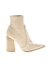 Steve Madden Ivory Ankle Boots Size 7 1/2 - photo 1