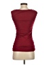 Express 100% Rayon Burgundy Sleeveless Top Size XS - photo 2