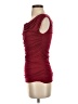 Express 100% Rayon Burgundy Sleeveless Top Size XS - photo 5