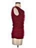Express 100% Rayon Burgundy Sleeveless Top Size XS - photo 4