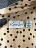 Kim Rogers Polka Dots Tan 3/4 Sleeve Blouse Size 2X - photo 7