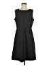Croft & Barrow Solid Gray Casual Dress Size M - photo 1