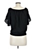 Assorted Brands 100% Polyester Black Short Sleeve Blouse Size M - photo 2