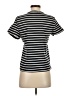 Madewell Stripes Black Short Sleeve Turtleneck Size XS - photo 2