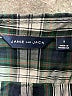 Janie and Jack 100% Cotton Plaid Gray Long Sleeve Button-Down Shirt Size 5 - photo 3
