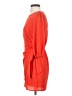 VICI 100% Polyester Solid Orange Red Cocktail Dress Size XS - photo 5
