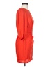 VICI 100% Polyester Solid Orange Red Cocktail Dress Size XS - photo 4