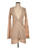 BCBGMAXAZRIA 100% Viscose Tan Cardigan Size S - photo 1