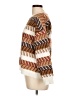 Lety & Me Chevron-herringbone Brown Pullover Sweater Size L - photo 5