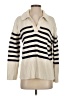 Gap 100% Cotton Stripes Ivory Pullover Sweater Size XS - photo 1