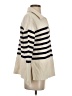 Gap 100% Cotton Stripes Ivory Pullover Sweater Size XS - photo 4