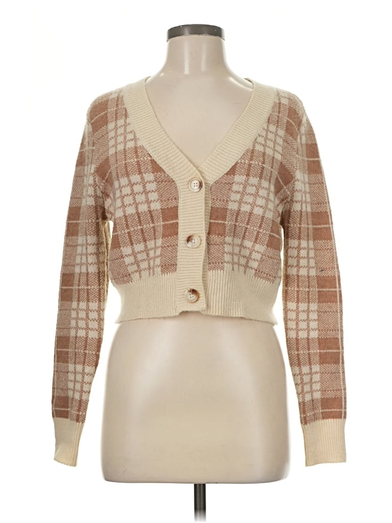 Pre-owned Full Tilt Cardigan Sweater In Brown