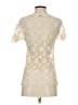 Assorted Brands Ivory Short Sleeve Top Size XXS (estimated) - photo 2