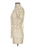 Assorted Brands Ivory Short Sleeve Top Size XXS (estimated) - photo 5