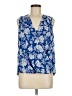 INC International Concepts Blue Sleeveless Blouse Size M - photo 1