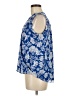 INC International Concepts Blue Sleeveless Blouse Size M - photo 5