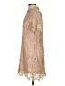 Zalora 100% Polyester Tan Cocktail Dress Size S - photo 5