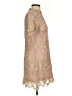 Zalora 100% Polyester Tan Cocktail Dress Size S - photo 4