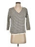Seasalt 100% Acrylic Stripes Ivory Pullover Sweater Size 4 (estimated) - photo 1