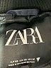 Zara 100% Polyester Solid Blue Jacket Size XS - photo 6