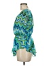 Whats Hot Green Short Sleeve Blouse Size M - photo 5