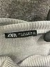 Zara Gray Poncho Size S - photo 7