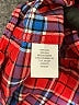 Gymboree 100% Cotton Plaid Red Long Sleeve Button-Down Shirt Size 10 - photo 4