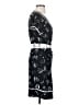 BCBGMAXAZRIA Graphic Black Cocktail Dress Size S - photo 4