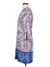 Nicole Miller Paisley Blue Casual Dress Size 4 - photo 5