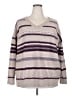 BLOOMCHIC Stripes Tan Pullover Sweater Size 18 - 20 - photo 1