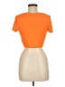 Shein Orange Short Sleeve T-Shirt Size 6 - photo 2