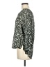 Fun2Fun 100% Polyester Animal Print Green 3/4 Sleeve Blouse Size M - photo 5