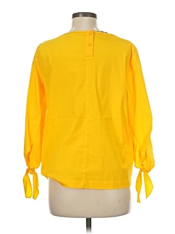 Lafayette 148 New York 3/4 Sleeve Blouse (view 2)