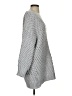 Shein 100% Polyester Metallic Silver Pullover Sweater Size XS - photo 4