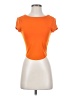 Shein Orange Short Sleeve Top Size S - photo 1