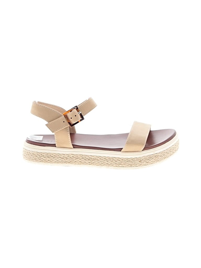 Pre-owned Mia Sandals In Brown