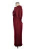 Unbranded Solid Burgundy Cocktail Dress Size S - photo 5