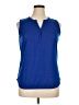 Astrologie 100% Polyester Blue Sleeveless Blouse Size XL - photo 1