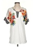 Chico's Gray Short Sleeve Blouse Size Sm (0) - photo 1