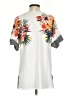 Chico's Gray Short Sleeve Blouse Size Sm (0) - photo 2