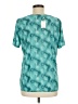 Victoria Teal Short Sleeve Blouse Size Med - Lg - photo 2